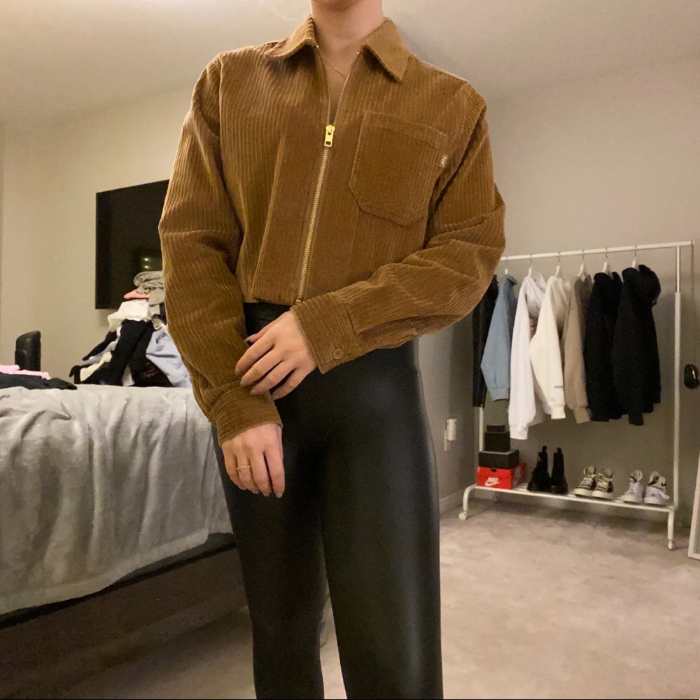 American Apparel Matte Black Metallic Leggings!
